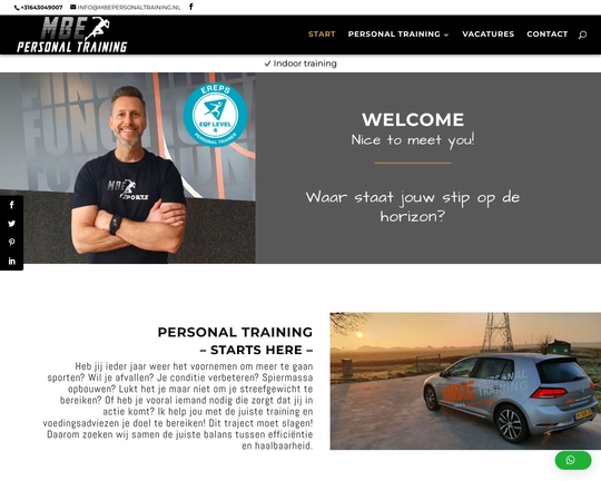MBE Personal Training Logo