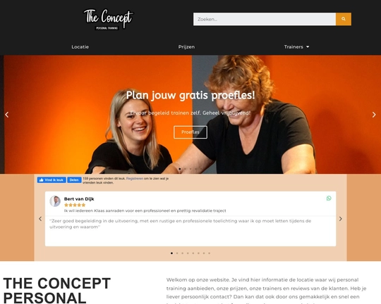 The Concept – Personal Training Logo